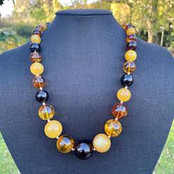 Baltic Amber: Graduated Baltic Amber necklace