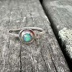 Rings: Ethiopian opal ring
