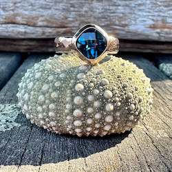 Rings: London blue topaz Tutti Frutti ring