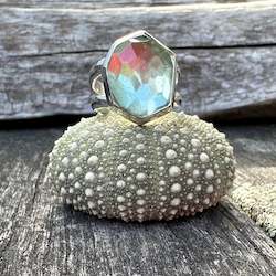 Rings: Prasiolite or green amethyst ring