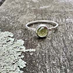 Rings: Wee peridot ring