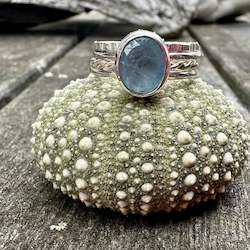 Rings: Aquamarine fine unity ring