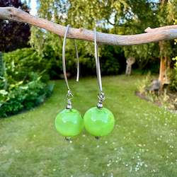 Earrings: Venetian glass earrings