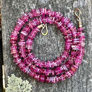Necklaces: Brazilian tourmaline necklace