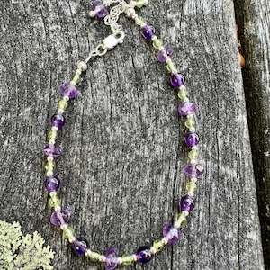 Shop All: Amethyst & peridot bracelet