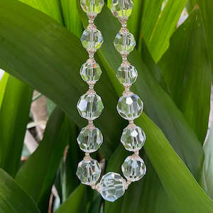 Half Price: Rock Crystal and Sterling Silver Necklace