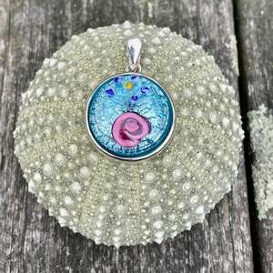 Half Price: Venetian foil pendant