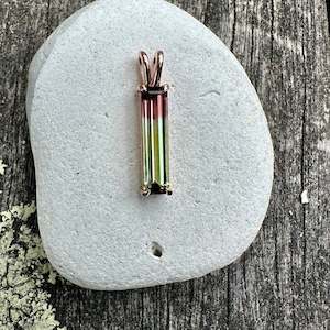 Shop All: 1.5 carat Watermelon tourmaline pendant