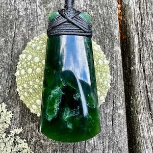 Shop All: Small dark New Zealand greenstone toki