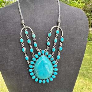 Half Price: Huge turquoise necklace
