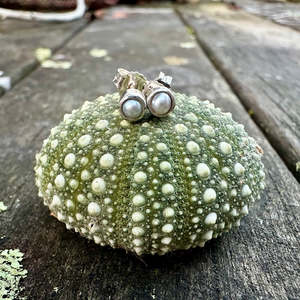 Pearls: Tiny 3mm freshwater pearl studs