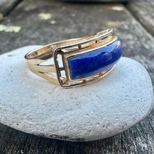 Half Price: vintage lapis lazuli ring