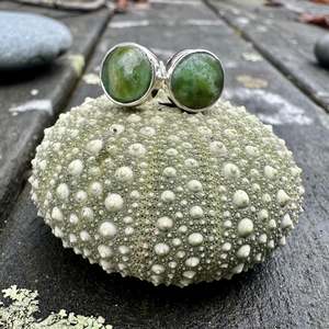 Stud Earrings: 8mm Marsden flower studs