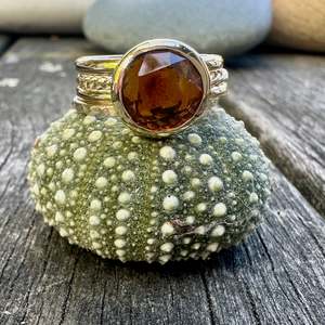 Shop All: 3.3ct rose cut citrine fine unity ring