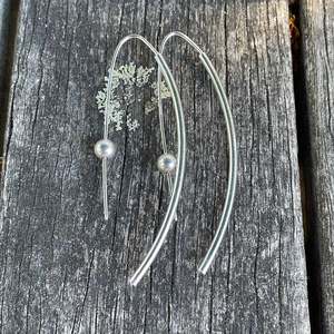 Shop All: Sterling Silver Half Hoop Slider Earrings
