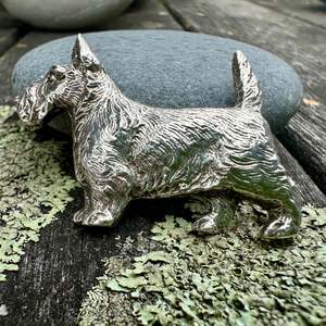 Shop All: Vintage sterling silver scottie brooch